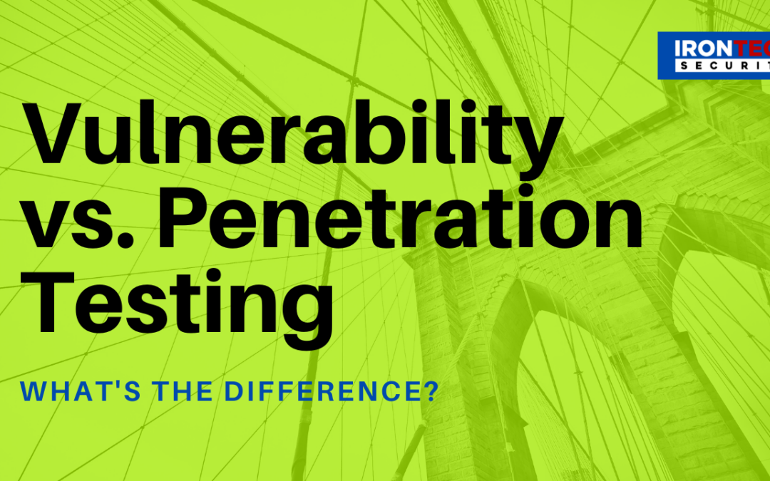 Vulnerability vs. Penetration Testing