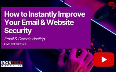 How to Instantly Improve Your Email & Website Security